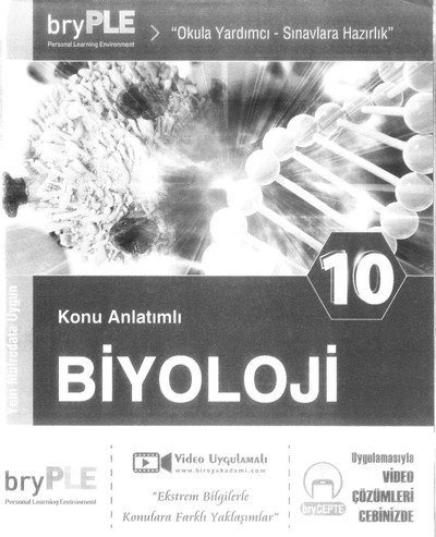 KONU ANLATIMLI BİYOLOJİ ANKA Fotokopi