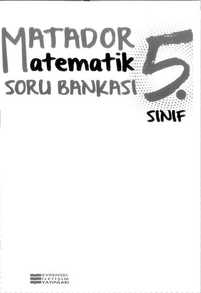 MATADOR MATEMATİK SORU BANKASI ANKA Fotokopi