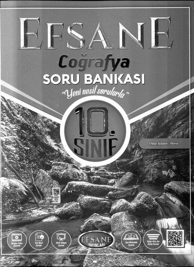 EFSANE COĞRAFYA SORU BANKASI ANKA Fotokopi
