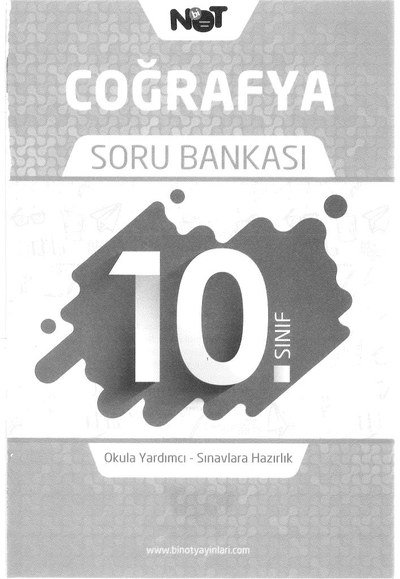 COĞRAFYA SORU BANKASI ANKA Fotokopi
