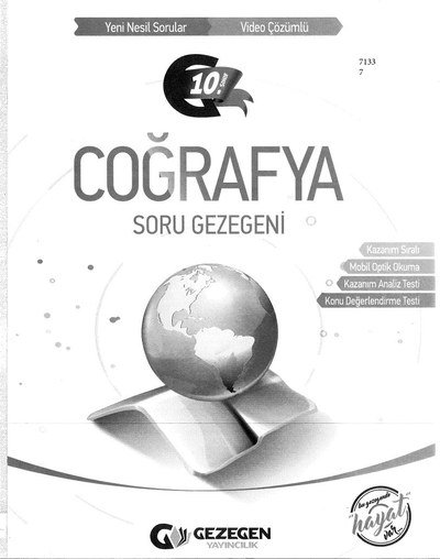 COĞRAFYA SORU GEZEGENİ ANKA Fotokopi