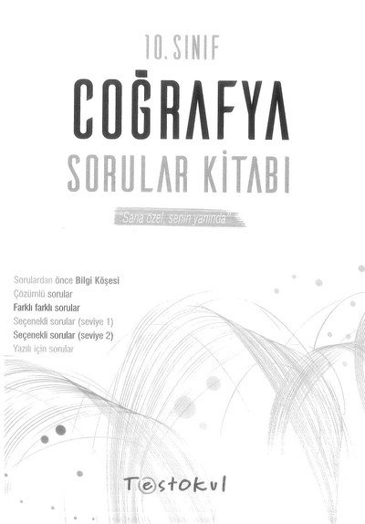 COĞRAFYA SORULAR KİTABI ANKA Fotokopi