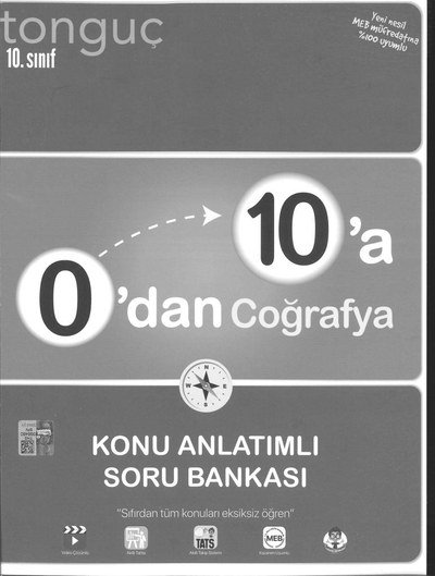 0'DAN 10'A COĞRAFYA KONU ANLATIMLI SORU BANKASI ANKA Fotokopi