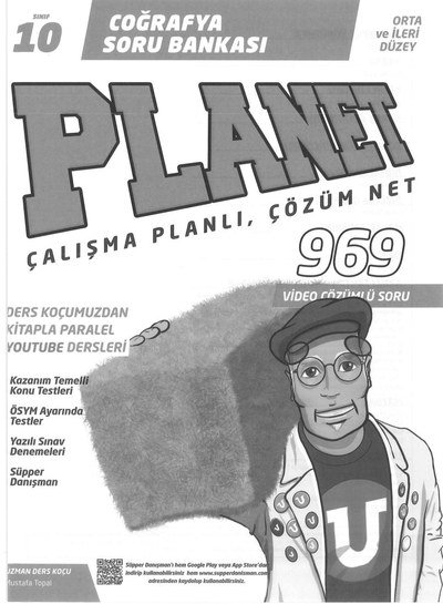 COĞRAFYA SORU BANKASI PLANET ÇALIŞMA PLANLI ÇÖZÜM NET 969 SORU ANKA Fotokopi