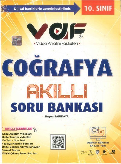 COĞRAFYA AKILLI SORU BANKASI ANKA Fotokopi