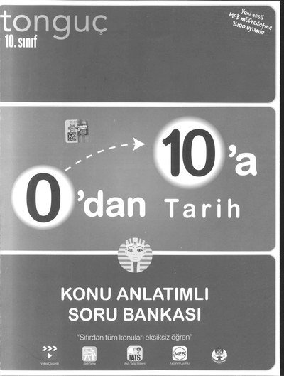 0'DAN 10'A TARİH KONU ANLATIMLI SORU BANKASI ANKA Fotokopi