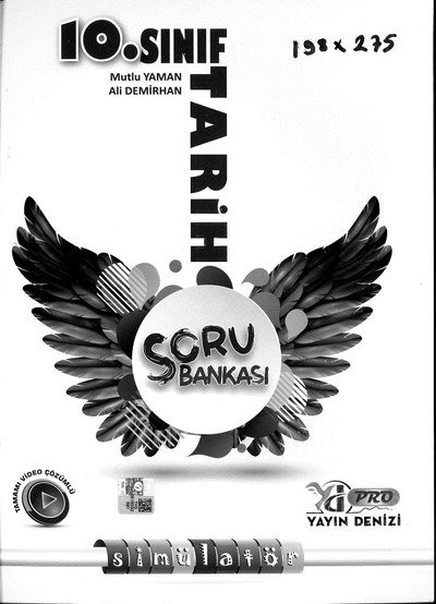 TARİH SORU BANKASI SİMÜLATÖR ANKA Fotokopi