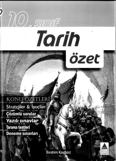 TARİH ÖZET KONU ÖZETLERİ