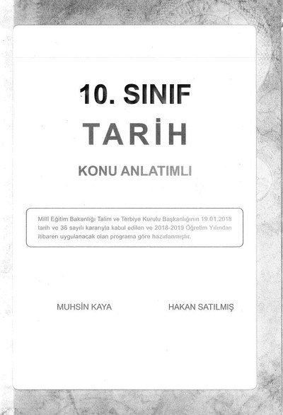 TARİH KONU ANLATIMLI