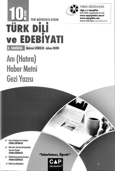 TÜRK DİLİ VE EDEBİYATI ANI (HATIRA) HABER METNİ GEZİ YAZISI