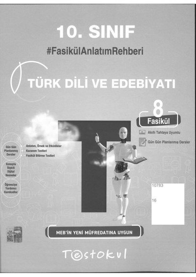 TÜRK DİLİ VE EDEBİYATI FASİKÜL ANLATIM REHBERİ ANKA Fotokopi