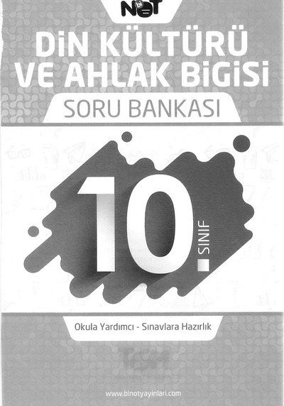 DİN KÜLTÜRÜ VE AHLAK BİLGİSİ SORU BANKASI ANKA Fotokopi