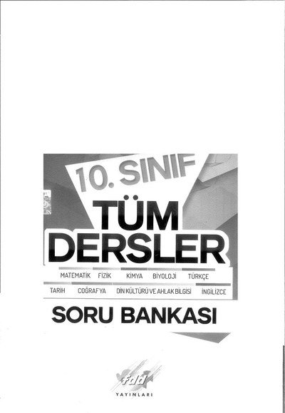 TÜM DERSLER SORU BANKASI ANKA Fotokopi