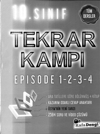 TÜM TEKRAR KAMPI EPISODE 1-2-3-4 ANKA Fotokopi
