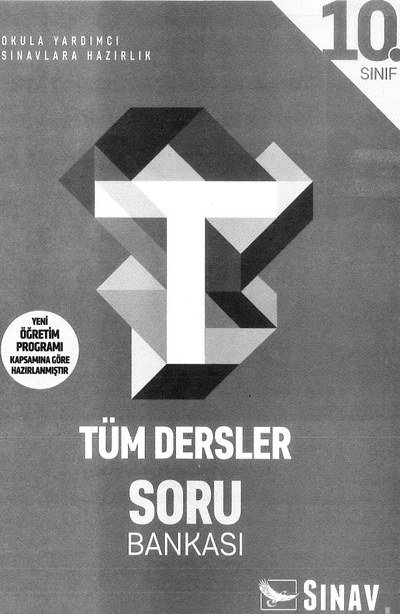 TÜM DERSLER SORU BANKASI