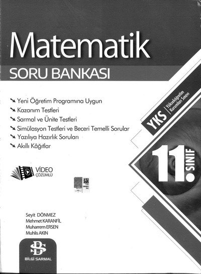 MATEMATİK SORU BANKASI ANKA Fotokopi