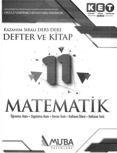 KAZANIM SIRALI DERS DERS DEFTER KİTAP MATEMATİK ANKA Fotokopi