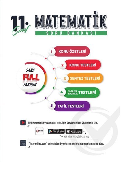 MATEMATİK SORU BANKASI SANA FULL YAKIŞIR ANKA Fotokopi