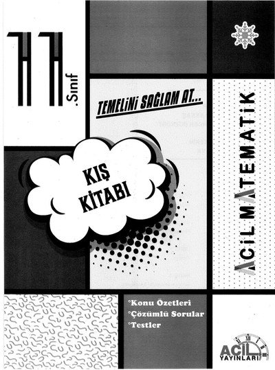 KIŞ KİTABI TEMELİNİ SAĞLAM AT ACİL MATEMATİK