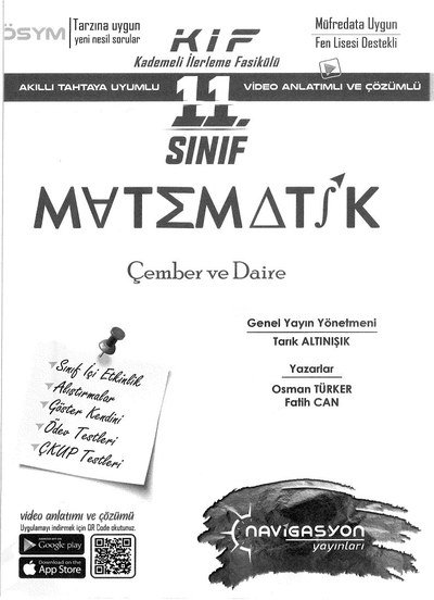 MATEMATİK ÇEMBER VE DAİRE ANKA Fotokopi