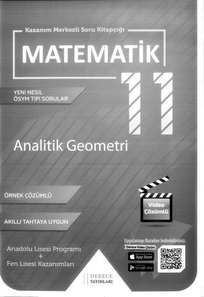 MATEMATİK YENİ NESİL SORULAR ANALİTİK GEOMETRİ