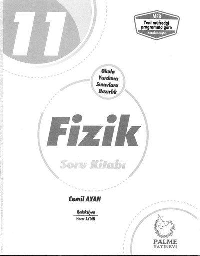 FİZİK SORU KİTABI ANKA Fotokopi