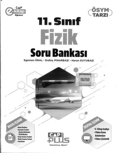 FİZİK SORU BANKASI ANKA Fotokopi