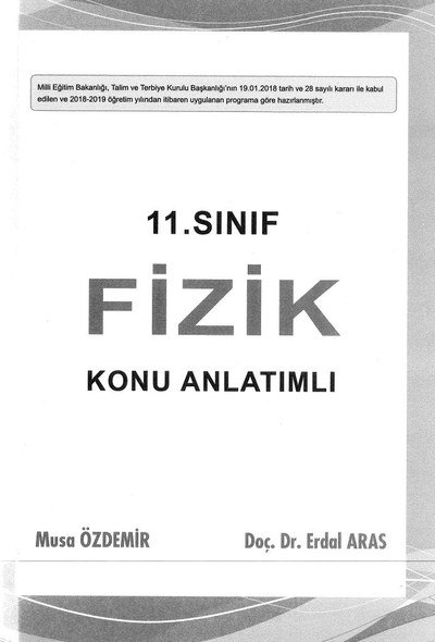 FİZİK KONU ANLATIMLI ANKA Fotokopi