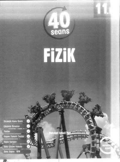 FİZİK 40 SEANS ANKA Fotokopi