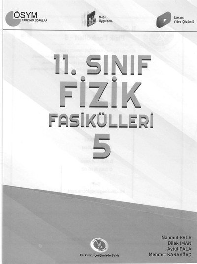 FİZİK FASİKÜLLERİ 5 ANKA Fotokopi