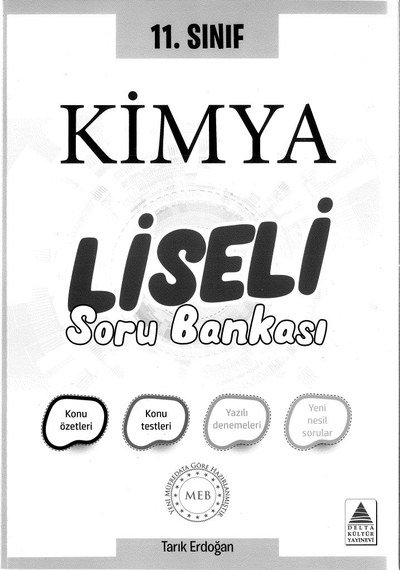 KİMYA LİSELİ SORU BANKASI ANKA Fotokopi
