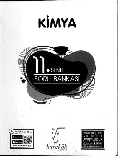 KİMYA SORU BANKASI ANKA Fotokopi