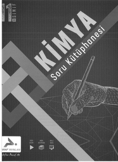 KİMYA SORU KÜTÜPHANESİ ANKA Fotokopi