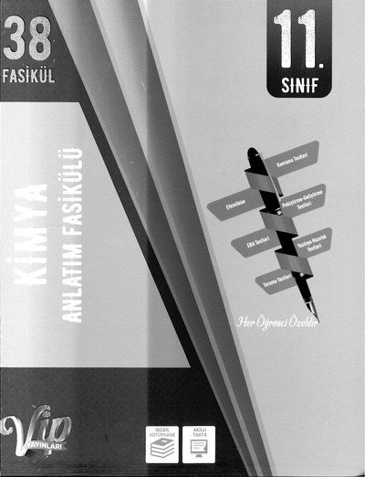 KİMYA ANLATIM FASİKÜLÜ 38 FASİKÜL