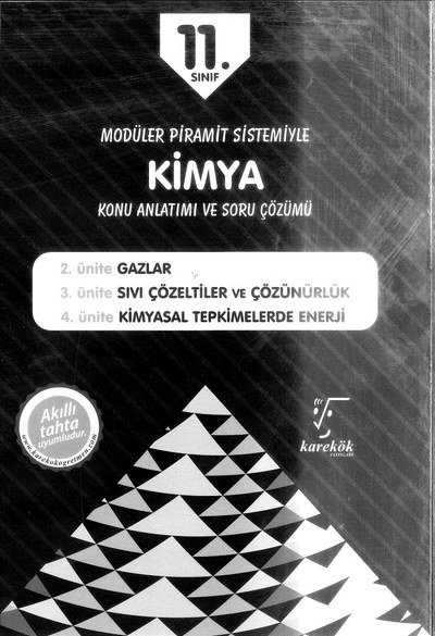 KİMYA KONU ANLATIMI VE SORU ÇÖZÜMÜ ANKA Fotokopi