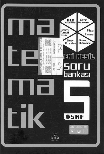 MATEMATİK SORU BANKASI ANKA Fotokopi