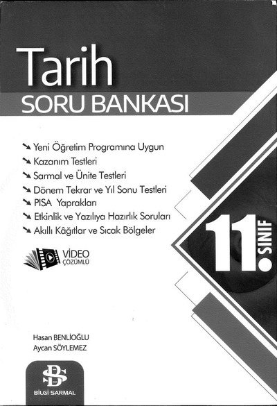 TARİH SORU BANKASI ANKA Fotokopi