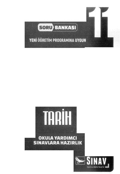 TARİH SORU BANKASI OKULA YARDIMCI SINAVLARA HAZIRLIK ANKA Fotokopi