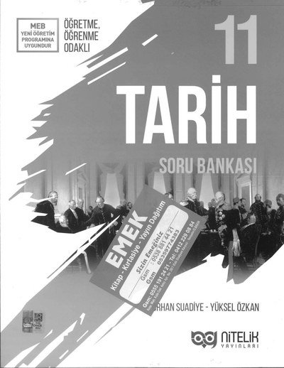 TARİH SORU BANKASI ANKA Fotokopi