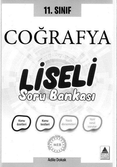 COĞRAFYA LİSELİ SORU BANKASI ANKA Fotokopi
