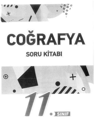 COĞRAFYA SORU KİTABI ANKA Fotokopi