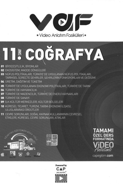 COĞRAFYA VİDEO ANLATIM FASİKÜLLERİ ANKA Fotokopi