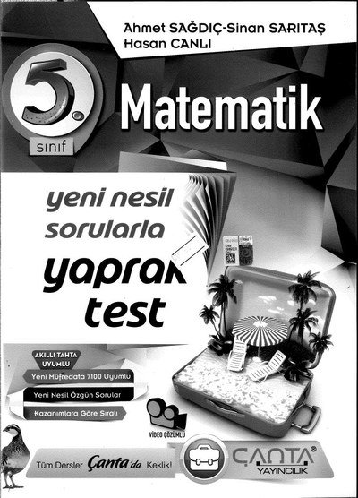 MATEMATİK YENİ NESİL SORULAR ANKA Fotokopi