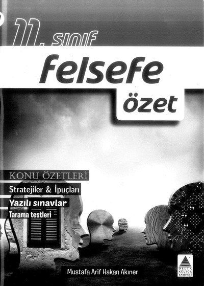FELSEFE ÖZET KONU ÖZETLERİ ANKA Fotokopi