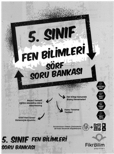 FEN BİLİMLERİ SÖRF SORU BANKASI ANKA Fotokopi