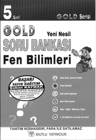 GOLD SORU BANKASI FEN BİLİMLERİ