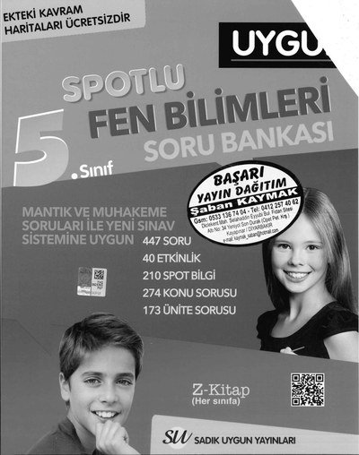 SPOTLU FEN BİLİMLERİ SORU BANKASI ANKA Fotokopi