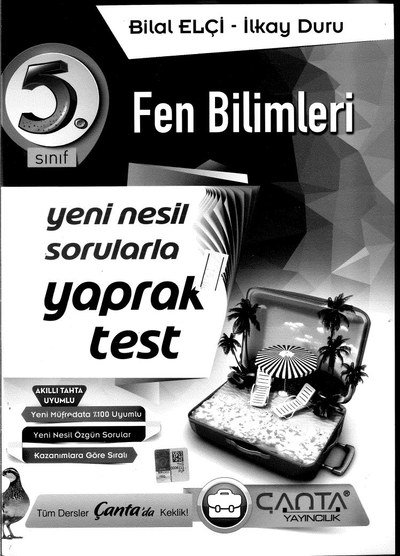 FEN BİLİMLERİ TEST ANKA Fotokopi