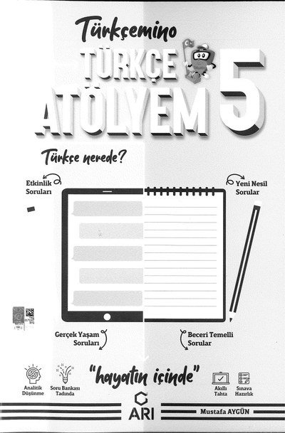 TÜRKÇE ATÖLYEM ANKA Fotokopi
