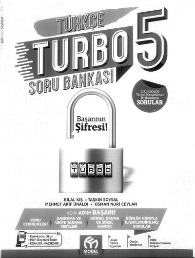 TÜRKÇE TURBO SORU BANKASI ANKA Fotokopi